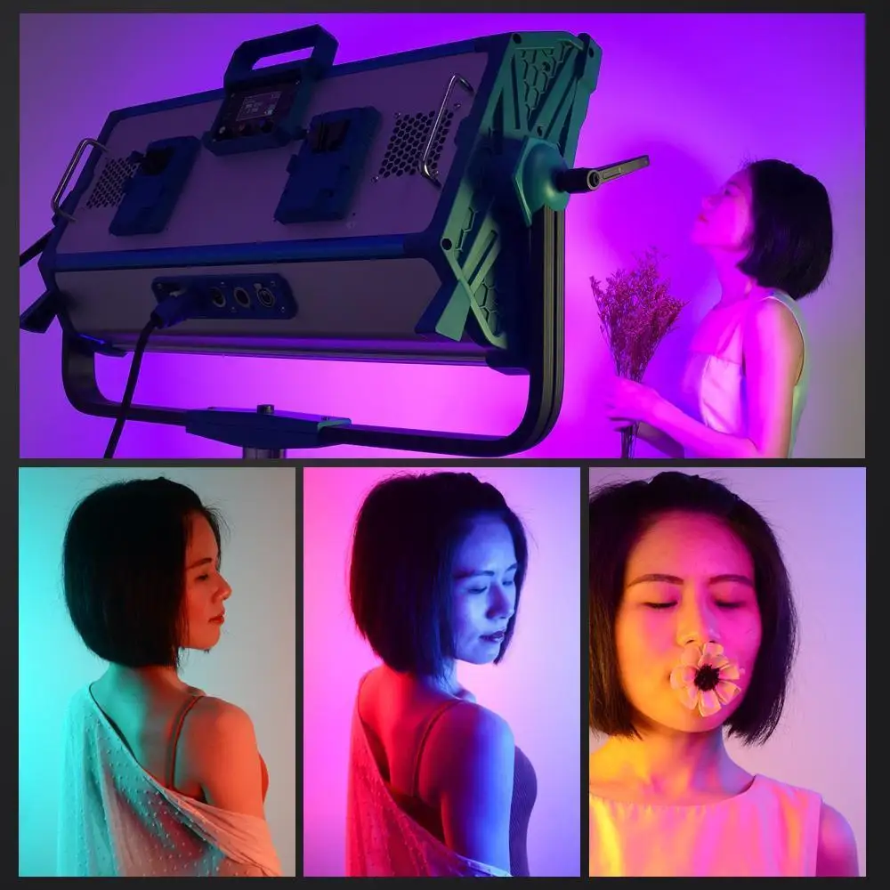 300W RGB LED Video Lamp 12 special effects Yidoblo