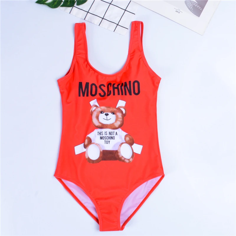 JCSWIM, сдельный Купальник для женщин, мультяшный принт,, сексуальный бикини, купальник, пляжная одежда, купальник, Женский Бразильский бикини-боди