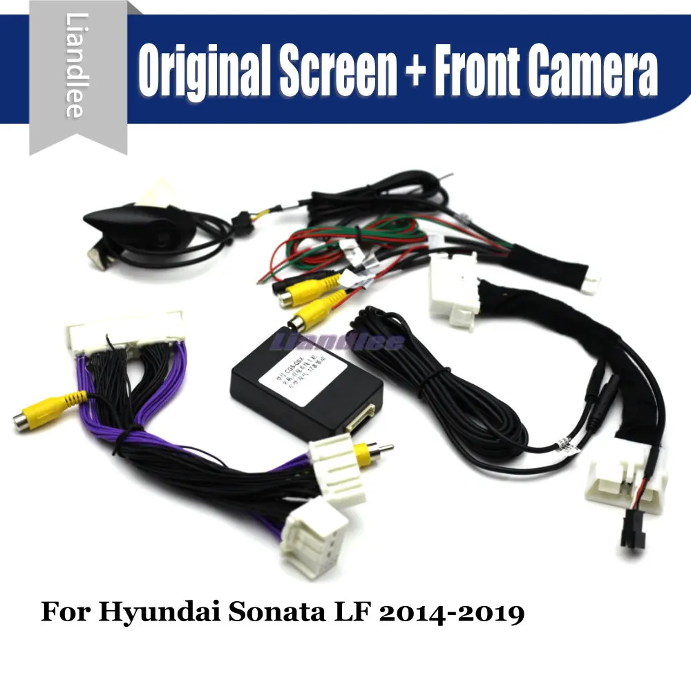 

For Hyundai Sonata LF 2017 2018 2019 CANBUS Connect Original Screen AUTO Rear View Reverse CAM Car Front View camera System