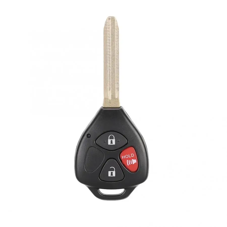 3 кнопочный неразрезанный телефон для Toyota Yaris 2007 2008 2009 2010 2011 2012 2013 4D-67 пульт