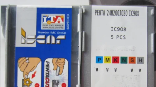 ISCAR 5 шт. карбидные вставки PENTA24N200J020 IC908