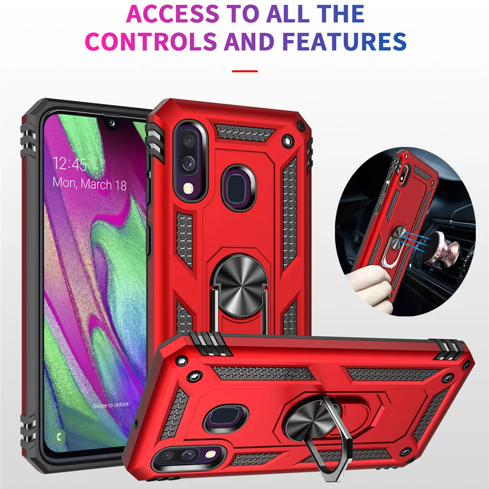Чехол для samsung galaxy A40 A40S M30 M30S чехол задняя крышка Мягкий силиконовый Автомобильный кронштейн чехол для телефона для samsung A40 A40SM30 M30S