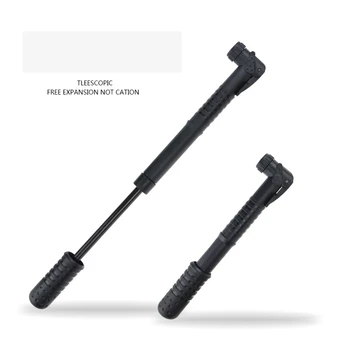 

Mini bicycle pump high pressure mountain bike multi-function beauty law mouth dead fly riding pump for English French mouth