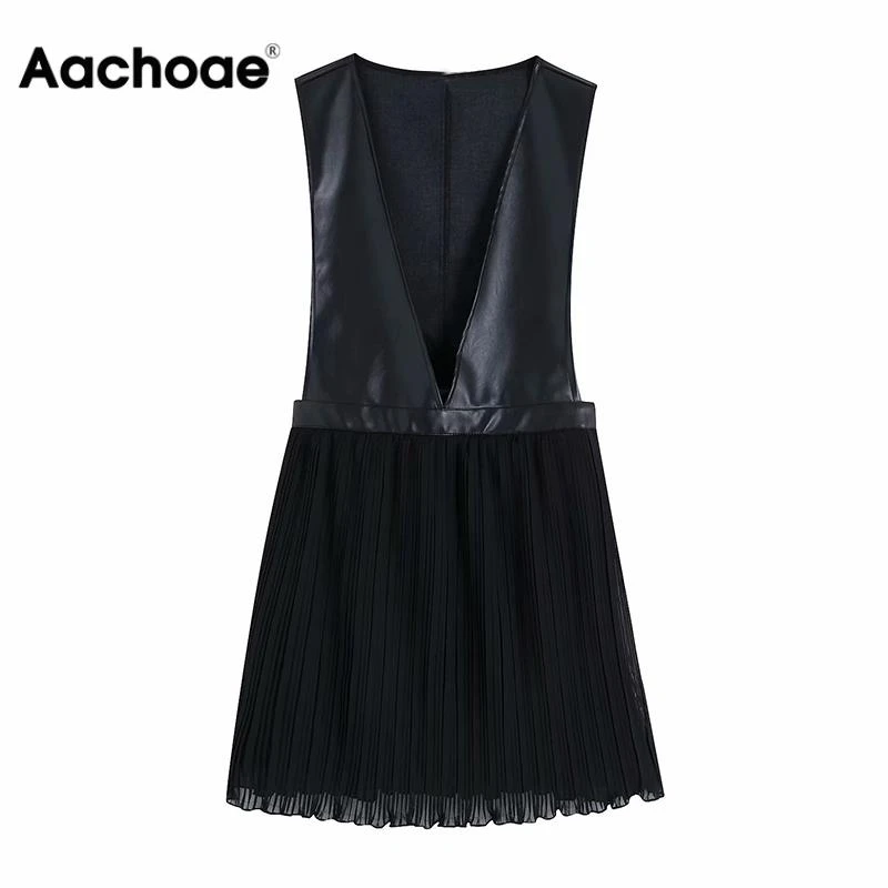 black tank mini dress