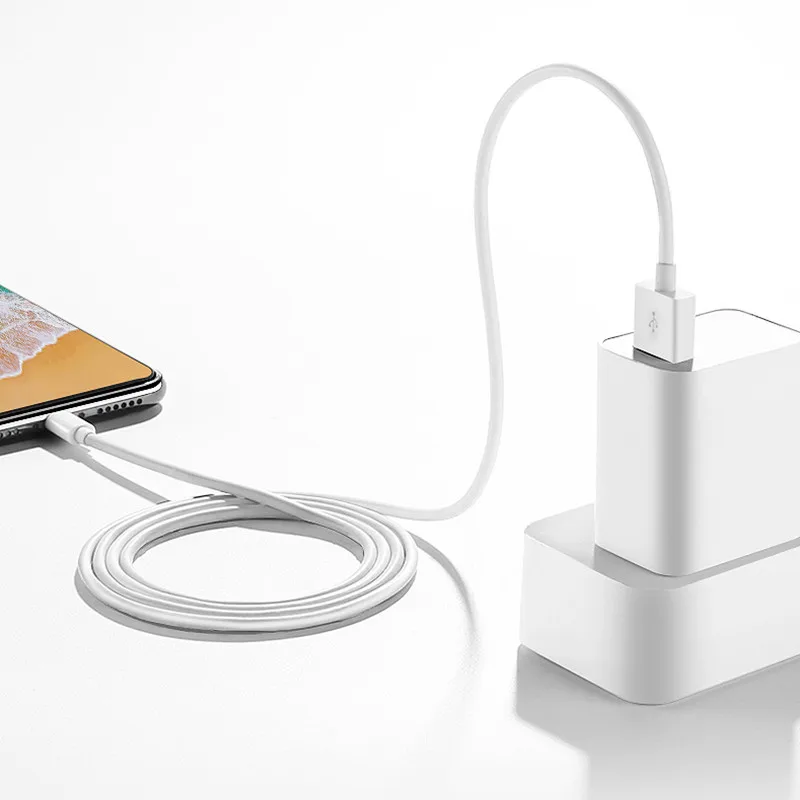 2 шт usb кабель для зарядки для Apple iPhone X XS Max XR 5 5S SE 6 6S 7 8 Plus iPad 4 mini 2 кабель для быстрой зарядки и синхронизации данных
