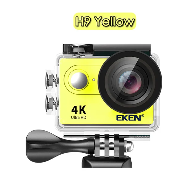 DHL eken H9 H9R ультра FHD 4K 25FPS Wi-Fi экшн-Камера Водонепроницаемый 1080p 60fps подводный go удаленного Спортивная камера extreme pro - Цвет: H9