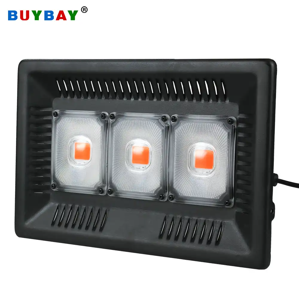 Buybay Led Grow Light Full Spectrum 100w 200w 300w Ip67 Cob Grow Led Flood Light For Plant Indoor Outdoor Hydroponic Greenhouse Aliexpress