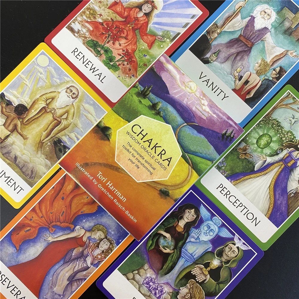 

Chakra Wisdom Oracle Cards The Complete Spiritual Toolkit for Transforming Your Life Cards Game