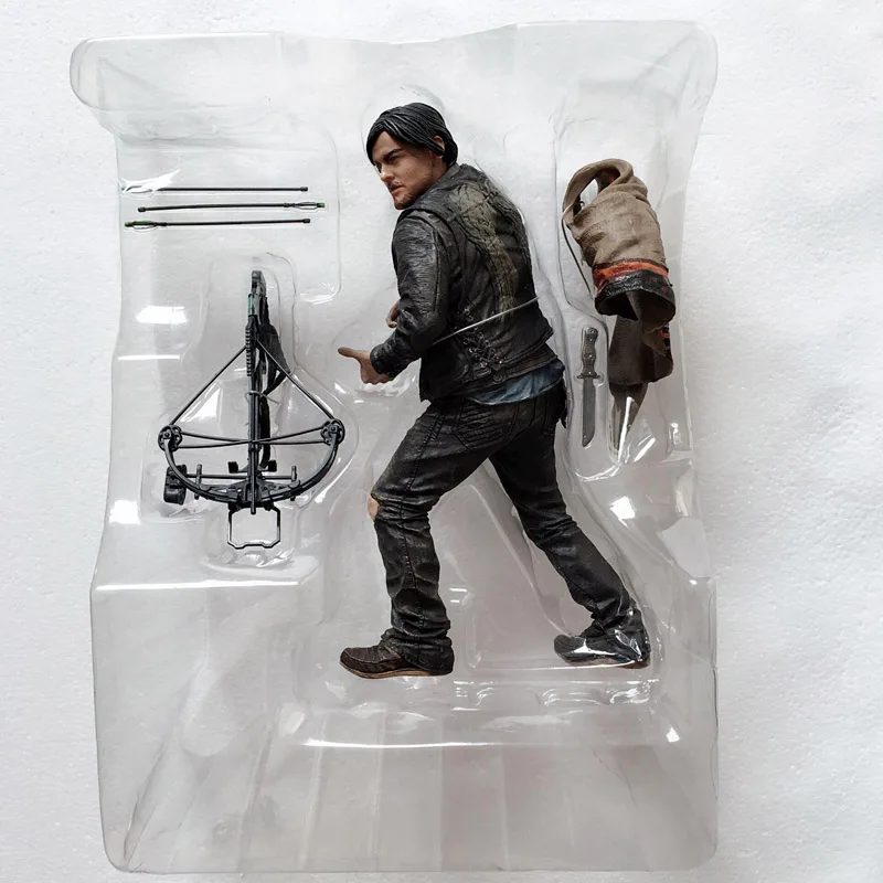 2 типа The Walking Dead Rick Grimes дерил Диксон фигурка модель игрушка; подарок 10 дюймов - Цвет: B no box