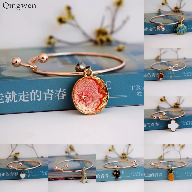 Qingwen модные маленькие свежие Аксессуары для девочек фруктовая серия звездное