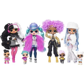 

L.O.L Surprise! O.M.G. Original Winter Disco Snowlicious Fashion Doll & Sister LOL Doll toys for chidlren