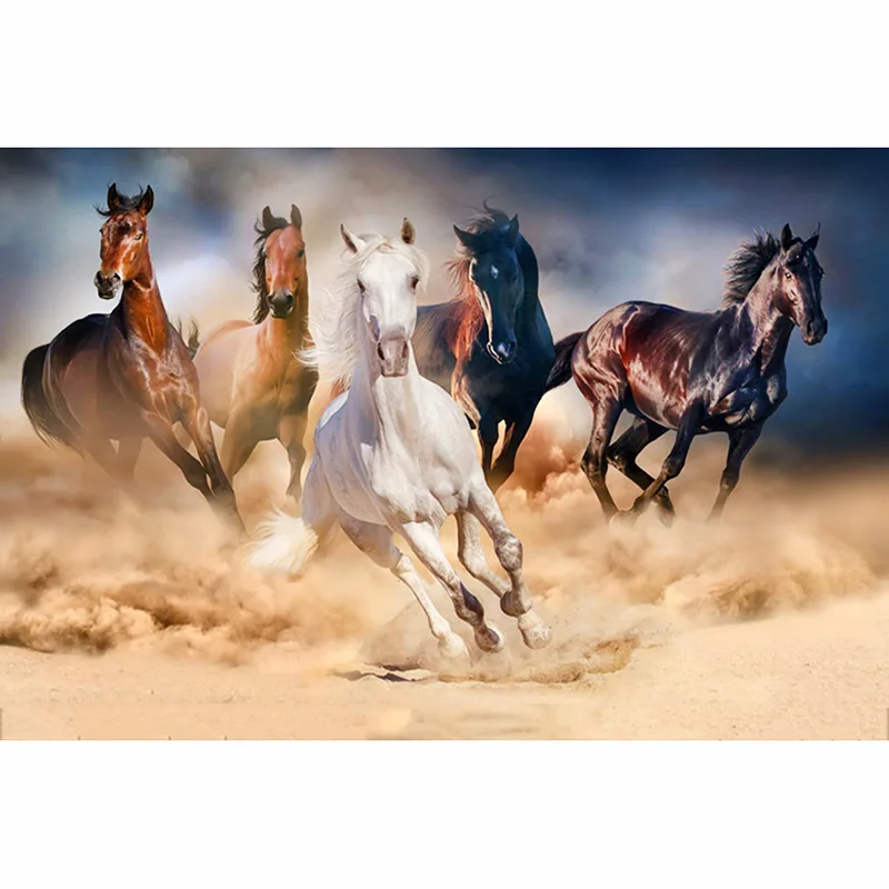 

GATYZTORY DIY Diamond Embroidery Animal Horse Diamond Painting Sale Drill Rhinestones Painting Needlework Sets Home Decorative