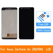 Bloc écran tactile LCD de remplacement avec châssis, 6.9 pouces, pour Asus ZenFone Go ZB690KG=