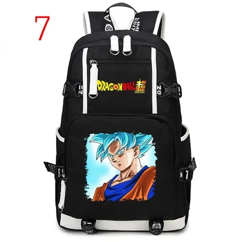 

Dragon Ball Z Bag Students Daily Backpack back to school College Daily Knapsack Super Saiyan Goku Men Women Travel Mochila