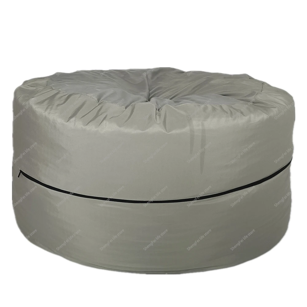 Dropshipping New No filler grey big bean bag liner cover for filling