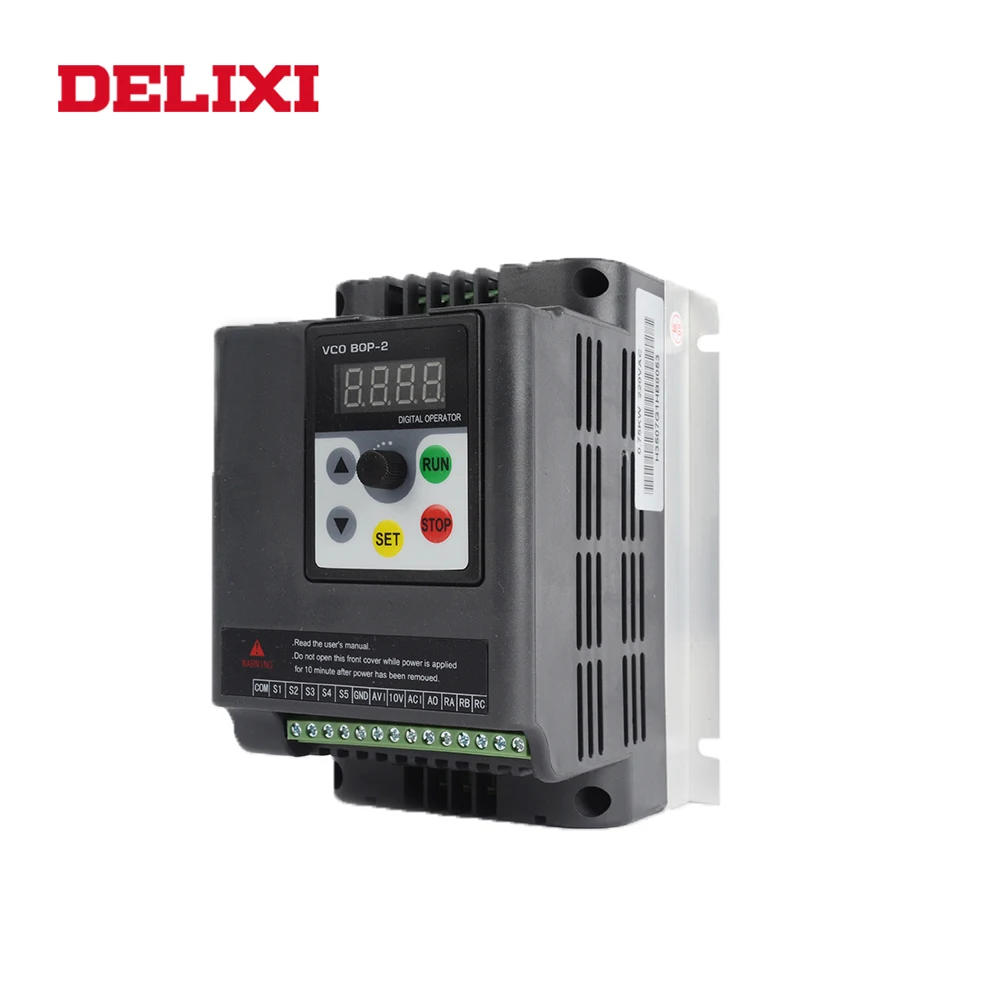 Преобразователь частоты DELIXI DL350 380 В кВт/3 кВт 3 фазный вход и выход регулируемый