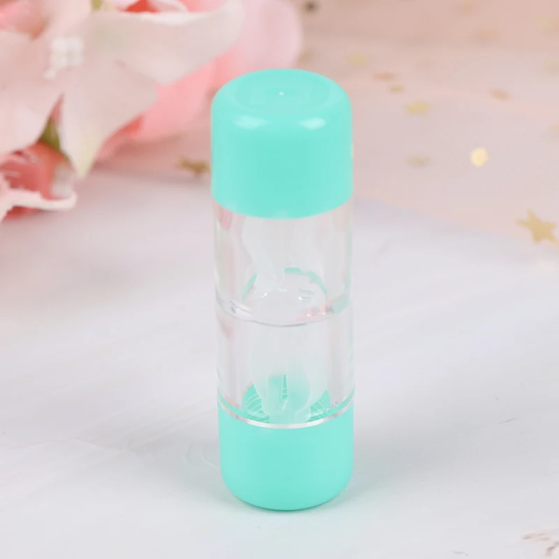 1Pcs 5 Colors Cosmetic Contact Lens Container Holder Lens Case Protective Box RGP Hard Contact