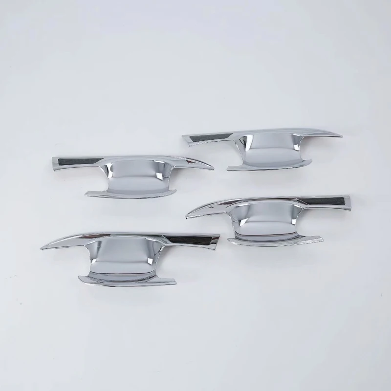 For Mitsubishi Eclipse Cross 2018 Car Accessories Exterior Side Door Handle Bowl Cover Trim Decoration ABS | Автомобили и