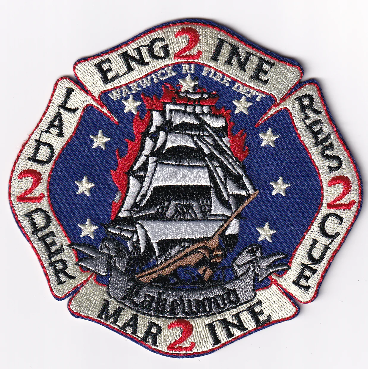 

Embroidery badge patch personalized customization display:Big ship