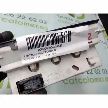 

9647409477B00 Multifunction Screen Citroen C2 Sx
