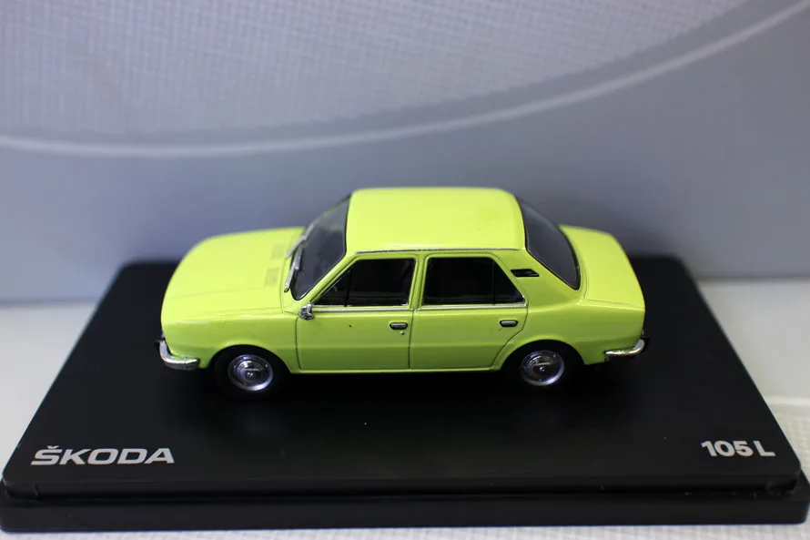 Весы Abrex 1:43 модель автомобиля Skoda 105L для коллекции подарок|Наземный транспорт| |