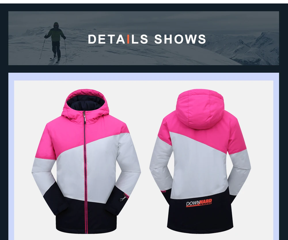 womens insulated ski jacket