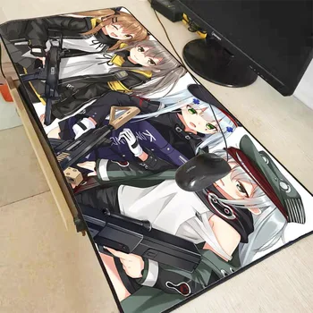 

MRGBEST Gaming Mouse Pagirls frontline XXL Computer Mousepad Large XL Rubber Desk Keyboard Mouse Pad Mat Gamer