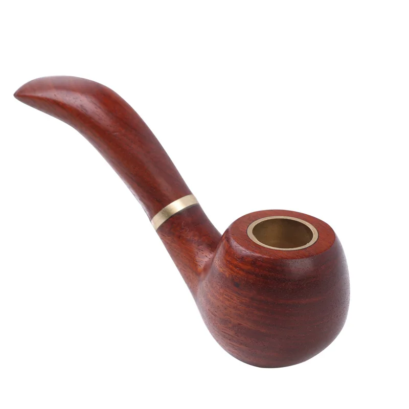 Трубка для загара крови из цельного дерева ручной работы классическая
