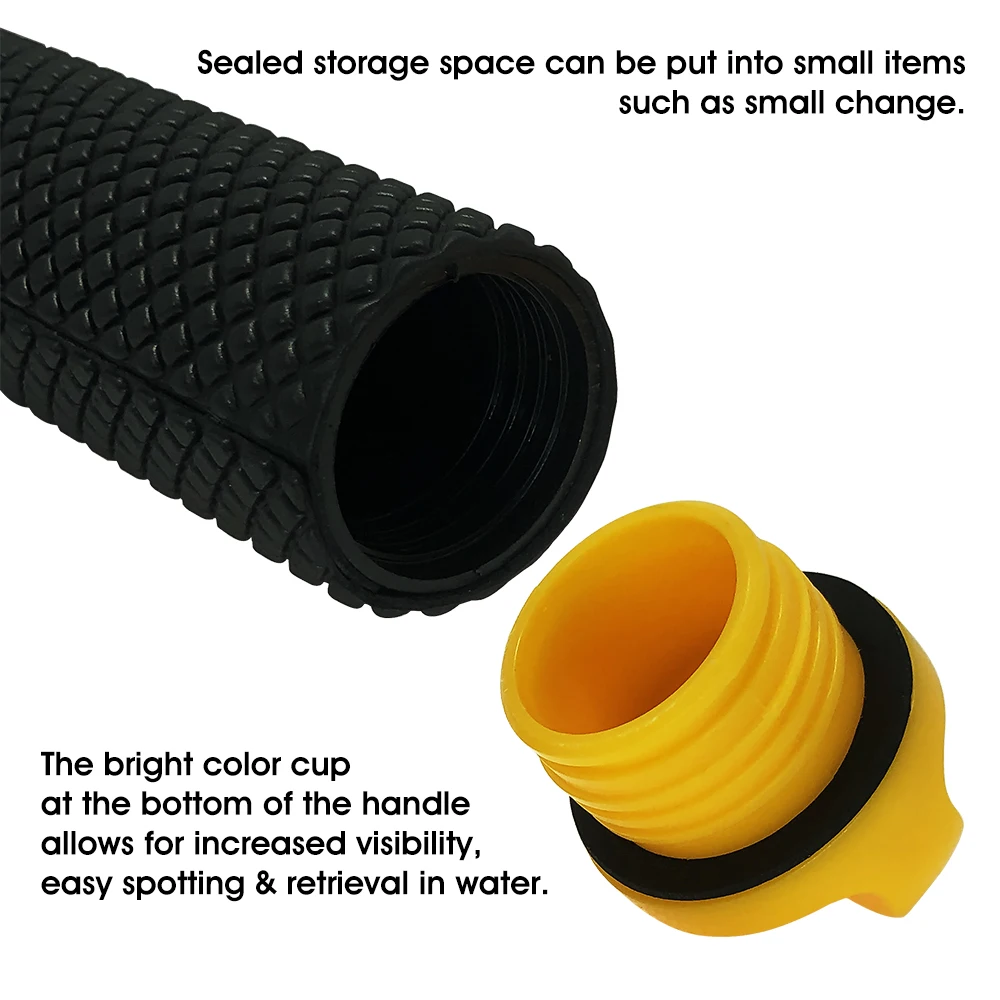 REYGEAK Poignée Flottante étanche En Fibre De Carbone Pour GoPro Hero 11 10 9 8 Insta360 DJI Osmo Action, Perche à Selfie Sous-Marine Adaptée Pour Le