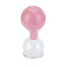 Вакуумные чашки для массажа тела, резиновая головка, Стеклянные китайские Банки для массажа, семейные инструменты для здоровья, высокое качество