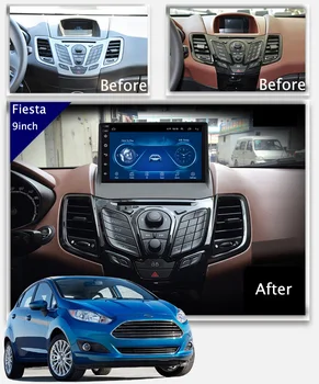 

Super Slim Touch Screen Android 10.0 GPS Navigation for Ford Fiesta 2009 car radio Stereo Multimedia Bluetooth wifi head unit