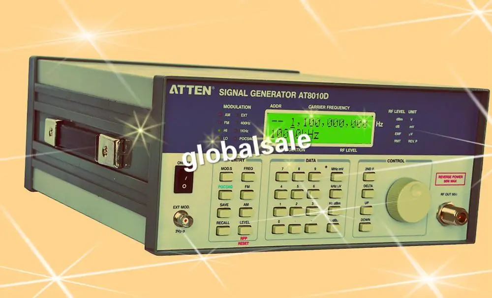 ATTEN AT8010D высокочастотный стандартный генератор сигналов/источник радиочастотного сигнала