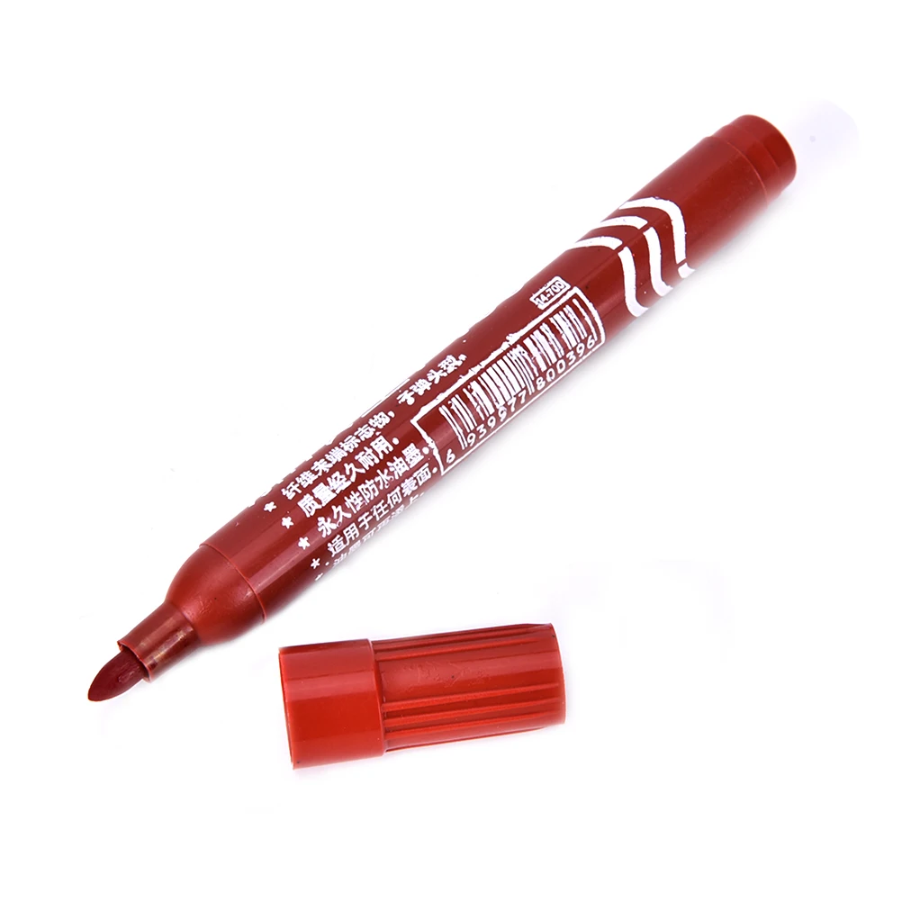 2 вида цветов в наличии Маркер ручки Хорошие водонепроницаемые чернила тонкий