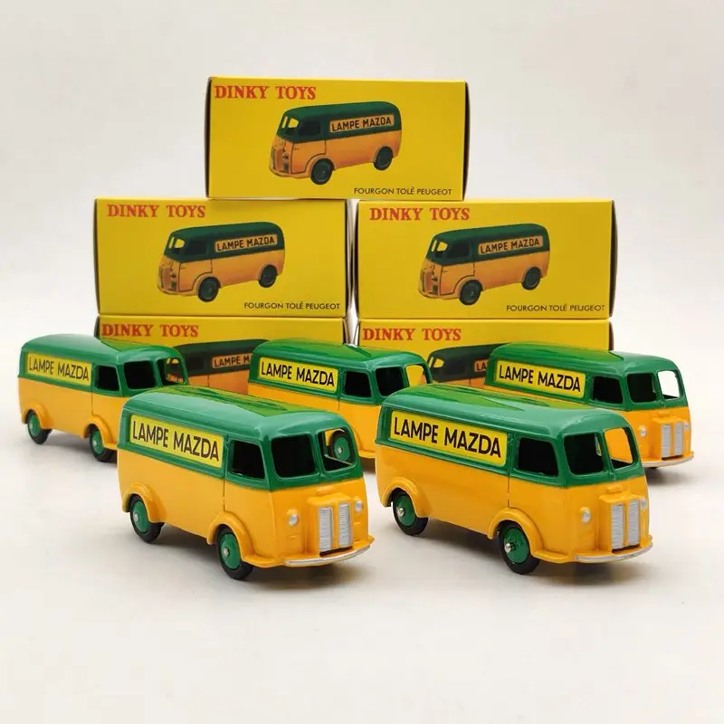 Lotto Di 5 Pezzi Atlas 1:43 Dinky Toys 25B Per Fourgon Tole D.3.A Lampe Mazda Diecast Toys Modelli Di Auto