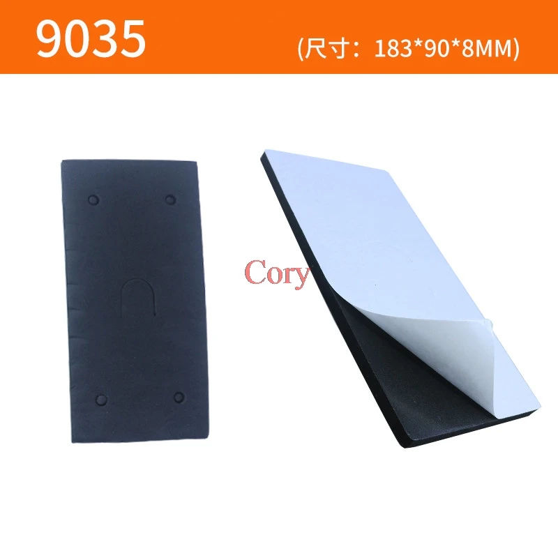 Tappetino Di Ricambio Per Levigatrice 9035 - In Schiuma Premium, Con 4 Fori Per Polvere, 2 Pezzi