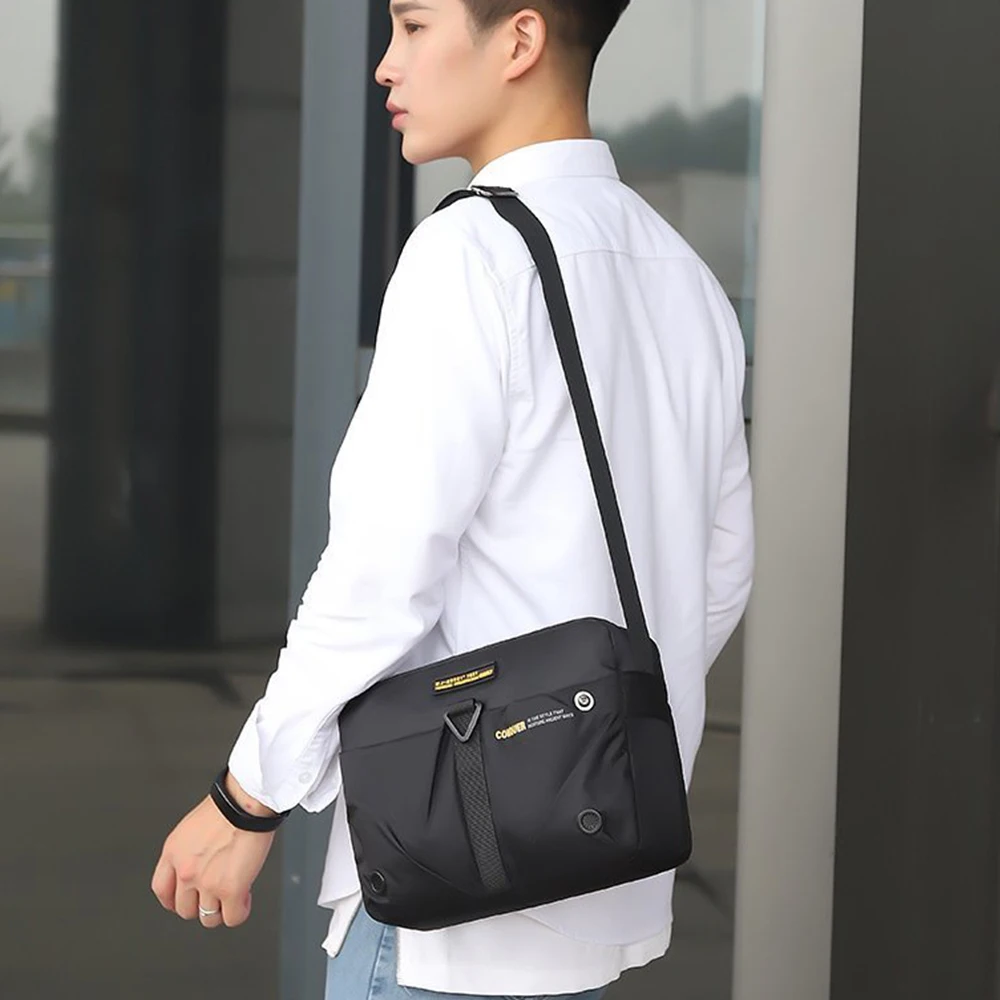Large Waterproof Man Shoulder Bag | Messenger Bag Men