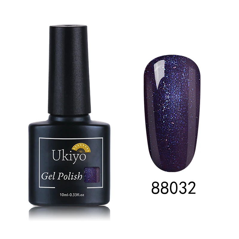 88032 Ukiyo 10 мл отмачиваемый Гель-лак для ногтей УФ светодиодный сменный Гель-лак разноцветные, для ногтей с мраморным эффектом - Цвет: 88032