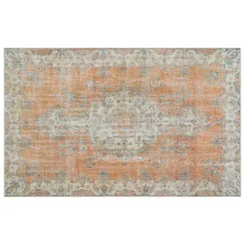 

Handmade Natural Vintage Turkish Area Rug 181x282 Cm-5'11''X9'3''