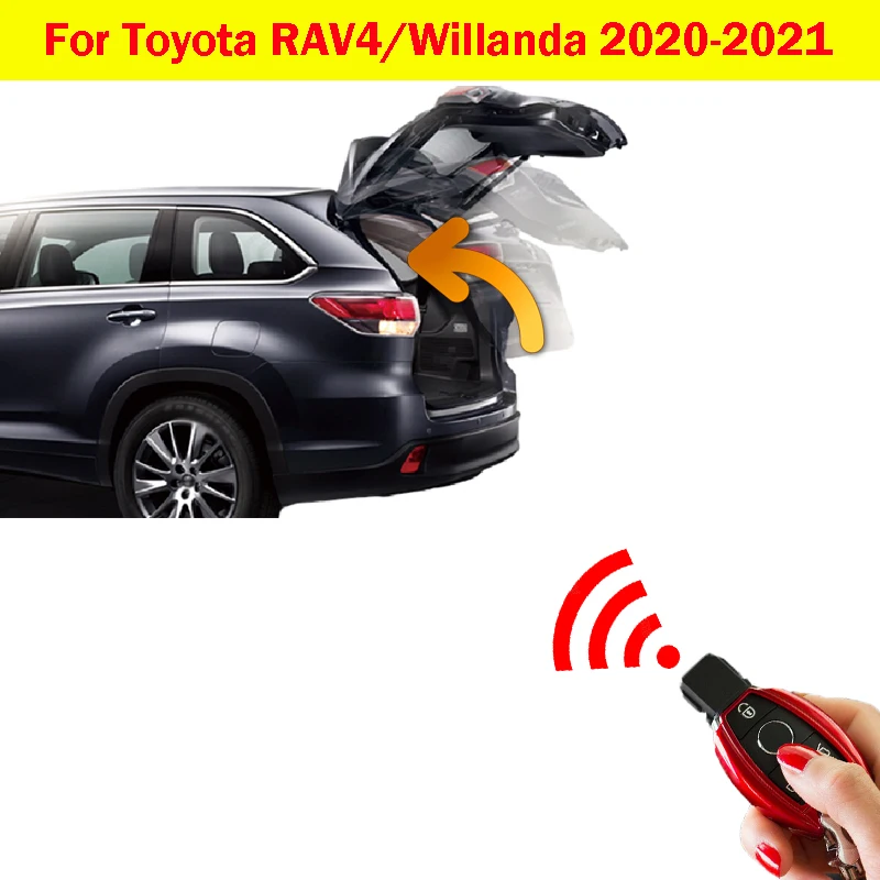 

Задний багажник для Toyota RAV4/Willanda 2020-2021, электрический датчик удара ног, открытие багажника автомобиля, Интеллектуальный подъемник задних ворот