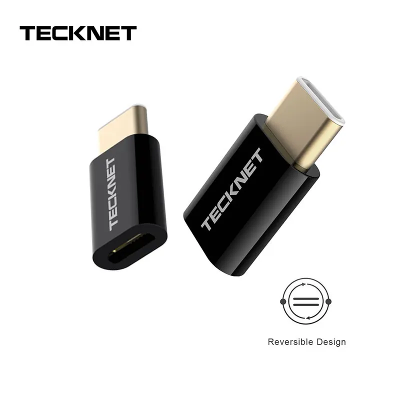 TeckNet USB Type C OTG адаптер папа к Micro Женский Кабель Vonverters для Macbook Samsung S10 Huawei Xiomi TypeC |