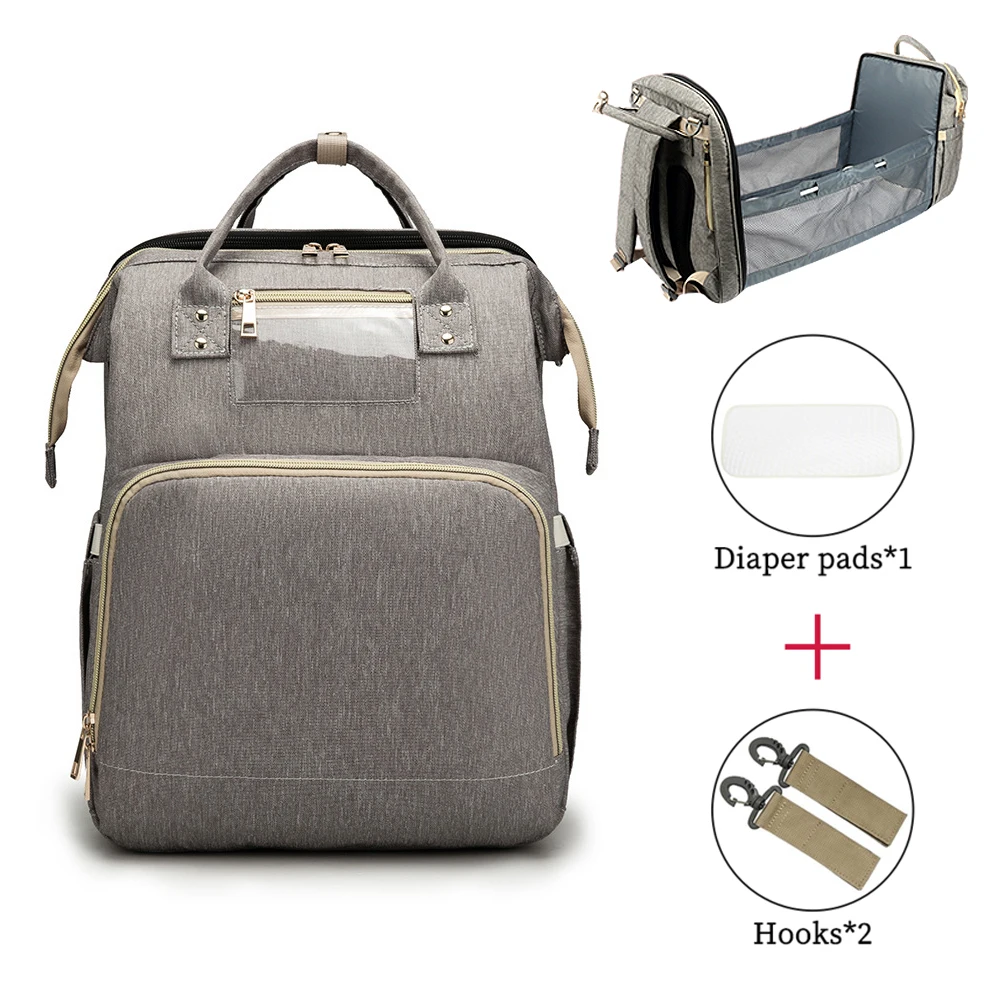 Многофункциональная сумка для подгузников складной детский портативный