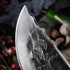 7.6inch Handmade Forged Kitchen Knife Butcher Meat Chopping Cleaver Chinese Chef Knife 5CR15 Stainless Steel ► Photo 2/5