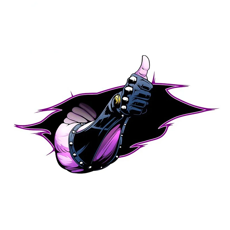 13Cm X 7.8Cm Per Bizarre Adventure Queen Car Sticker Frigorifero Impermeabile Decal Laptop Vinile Car Wrap