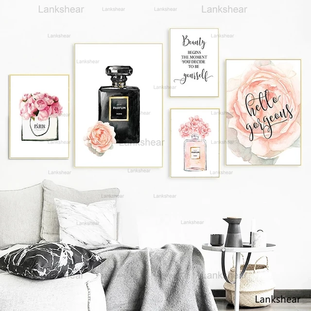 chanel decor for bedroom