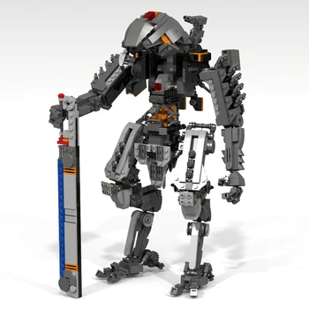 

1265Pcs STEM MOC Ronin Mecha Bricks Small Particle Building Blocks Educational Toy Set With Weapon Model Toy Gift For Kid Adult