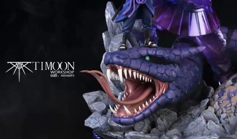 TIMOON Workshop Studio GK NARUTO Uchiha Sasuke Scale Resin Statue Figure