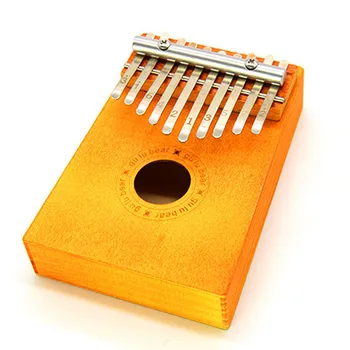 

Kalimba 10 Key Thumb Piano Wood Mahogany Kalimba Portable Thumb Piano Solid Finger Piano M09