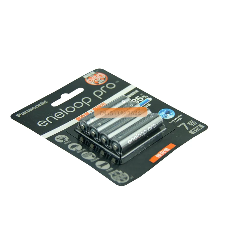 Panasonic AAA 1,2 в 950 мАч Panasonic Ni-MH Предварительно заряженный Аккумулятор для камеры фонарик игрушки низкий разряд