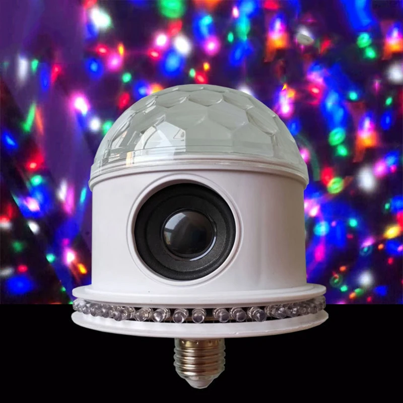 

Smart RGB Wireless Bluetooth LED Light Speaker Bulb E27 12W Music Playing Lamp Remote Color Changing App Control