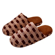 Тапочки; зимняя мужская домашняя обувь; теплые тапочки из искусственного меха; Плюшевые комнатные тапочки; домашние шлепанцы; pantoffels heren; A40